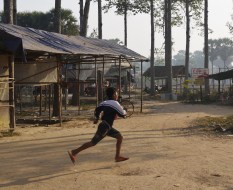 Caught this little boy floating.