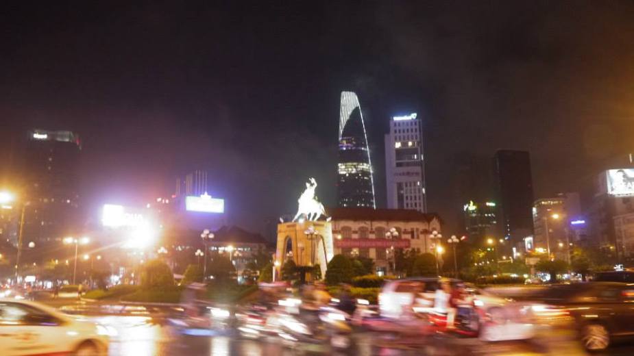 Ho Chi Minh City/Saigon at night
