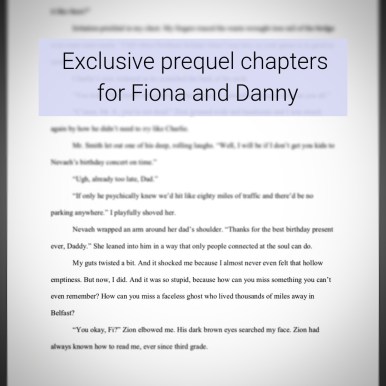 Exclusive prequel chapters for Fiona and Danny